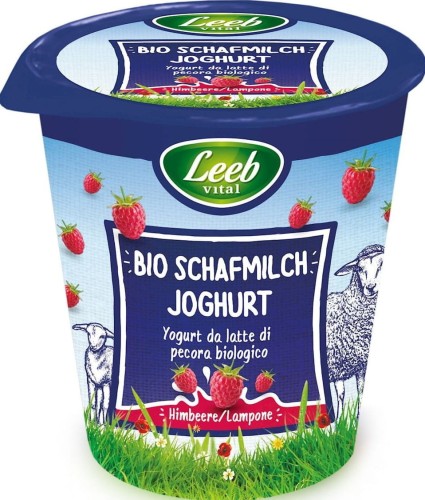 SHEEP RASPBERRY YOGHURT BIO 125 g - LEEB VITAL