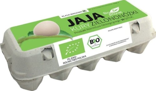 GREENLEGED HEN EGGS M BIO (10 szt.) - BIO PLANET