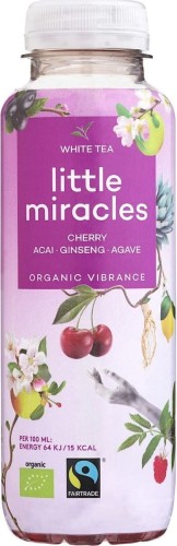 ENERGY DRINK WHITE TEA FLAVOUR BIO 330 ml - LITTLE MIRACLES