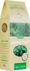COFFEE BEANS ARABICA BIO 250 g - ALE EKO CAFE
