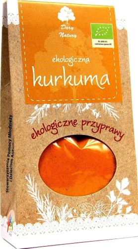 BIO CURCUMA 50 g - GESCHENKEN VAN DE NATUUR