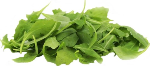 Verse, ongewassen rucola (ongeveer 0,100 kg)