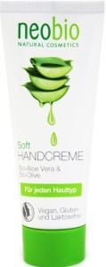 HAND CREME WITH ALOE AND OLIVE OIL EKO 75 ml - NEOBIO