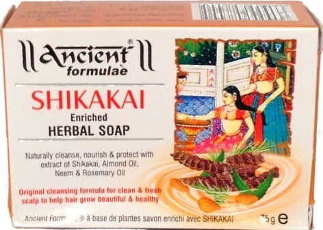 Indian hair soap SHIKAKAI 75g ANCIENT HESH