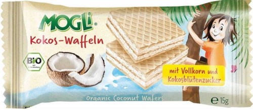 COCONUT WAFER BIO 15 g - MOGLI