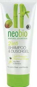 OLIVE / BAMBOO SHAMPOO AND GEL 2 in 1 EKO 200 ml - NEOBIO