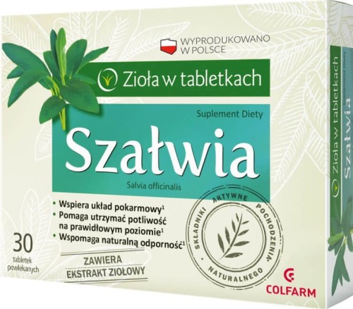 Sage 50mg 30 tablets Colfarm