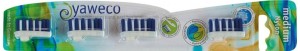 Toothbrush head for replacement nylon medium (4 pcs.) - YAWECO