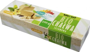 SESAME HALVA WITH VANILLA BIO 250 g - CROC-CRAC (BIOVERI)