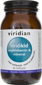 VITAMINS AND MINERALS VIRIDIKID 90 CAPSULES Viridian