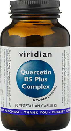 QUERCETIN B5 PLUS COMPLEX 60 CAPSULES Viridian