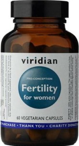 Fertilility for women 60 capsules Viridian