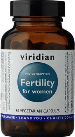Fertilility for women 60 capsules Viridian