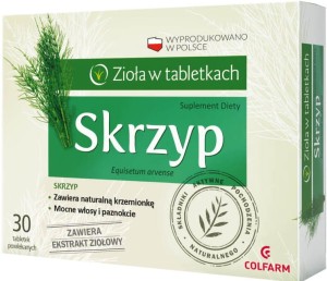 Skrzyp 200mg 30 tabletek Colfarm