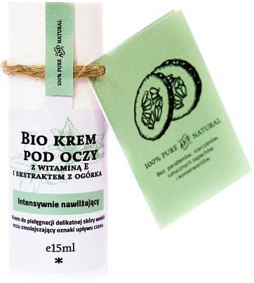 Eye cream with vitamin E and cucumber extract 15ml Make me BIO