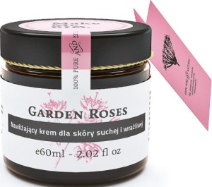 Moisturizing cream for dry and sensitive skin Garden roses 60ml Make me BIO