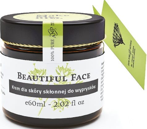 Cream for skin prone to pimples Beautiful face 60ml Make me BIO