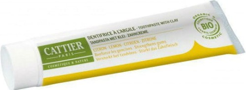 Toothpaste with clay and lemon oil remineralizing EKO 75 ml - Cattier