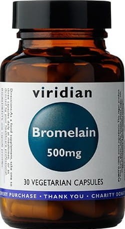 Bromelain 500mg 30 capsules Viridian