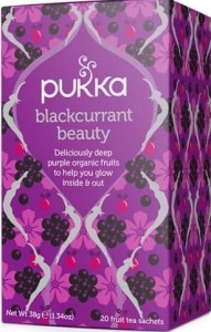 Bio Blackcurrant Beauty tea 20 Pukka zakjes