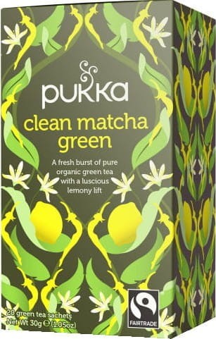Clean Matcha Groene Bio thee 20 Pukka zakjes
