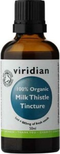 ORGANIC MILK THISTLE TINCTURE 50ml Viridian