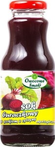 Beetroot juice with lemon juice BIO 250ml - Owocowe smaki