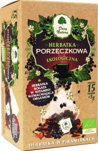 HERBATKA PORZECZKOWA PIRAMIDKI BIO (15 x 3 g) - DARY NATURY