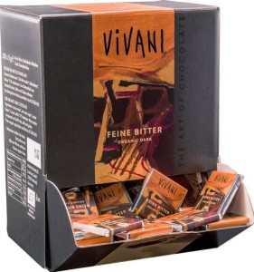 Small dark chocolates BIO (200 x 5 g) - VIVANI