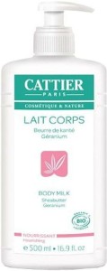 MOISTURIZING BODY LOTION WITH SHEA BUTTER ECO 500 ml - CATTIER