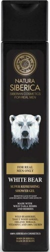 REFRESHING SHOWER GEL ECO 250 ml - MEN SIBERICA