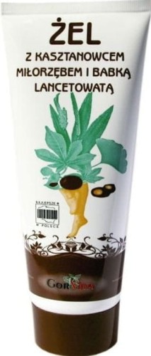 Gel met paardenkastanje, ginkgo en weegbree 200 ml GorVita