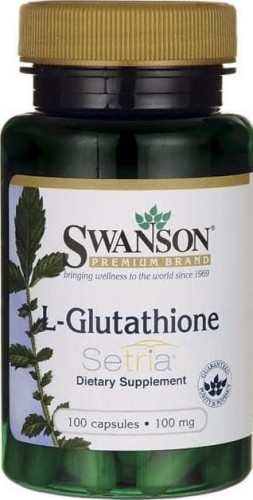 L-Glutathione Setria 100mg 100 kaps SWANSON