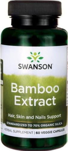 Bamboo Extract Silicon 300mg 60 capsules SWANSON