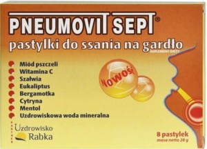 Pneumovit Sept throat lozenges 28g GorVita