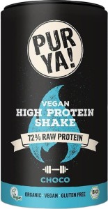 High protein shake with chocolate flavor BIO 550g - Pur Ya!