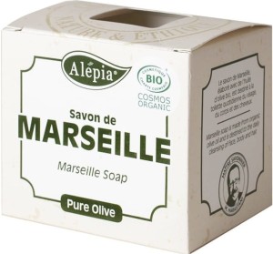 MYDŁO MARSYLSKIE OLIWKOWE 100% BIO 230 g - ALEPIA
