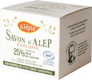 MYDŁO ALEP EXCELLENCE 25% BIO 190 g - ALEPIA