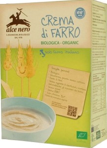 SPELT PORRIDGE WITH VITAMIN B1 (from 6 months of age) BIO 250 g - ALCE NERO