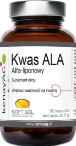 Alpha Lipoic Acid ALA 100mg 60 capsules kenayAG