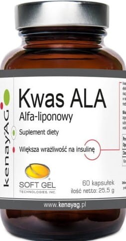 Alpha Lipoic Acid ALA 100mg 60 capsules kenayAG