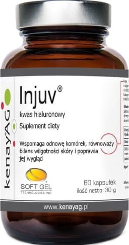 Hyaluronic acid Injuv 6.3mg 60 capsules kenayAG