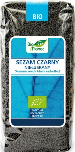 SESAMO NERO BIO Buccia 500 g - BIO PLANET