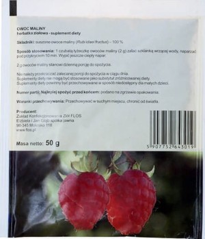Frambozenfruit 50g Flos