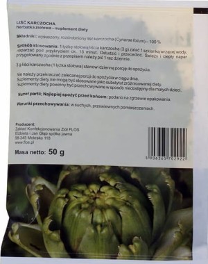 Artisjokblad 50g Flos