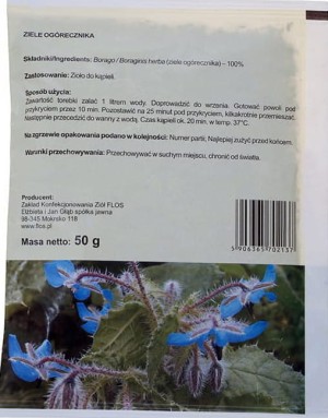 Ziele ogórecznika 50g Flos