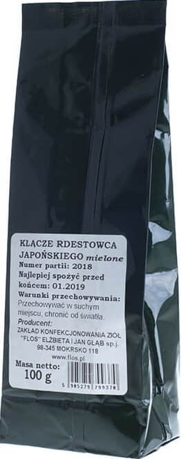 Japanse duizendknoop wortelstok gemalen 100g Flos