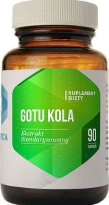 Gotu kola ekstrakt standaryzowany 220mg 90 kapsułek Hepatica