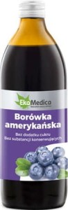 Borówka amerykańska 500ml EkaMedica