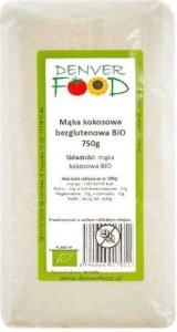 Coconut flour gluten-free BIO 750g Denver Food